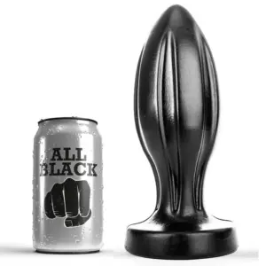 ALL BLACK - Plug Anal Profesional 21 cm Premium