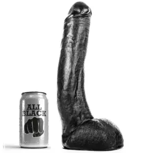 ALL BLACK - Dong 29 cm Curvado Profesional y Flexible