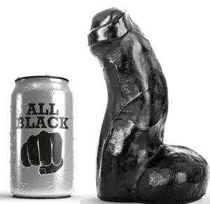 ALL BLACK - Dildo Realista 17 cm Premium para Placer