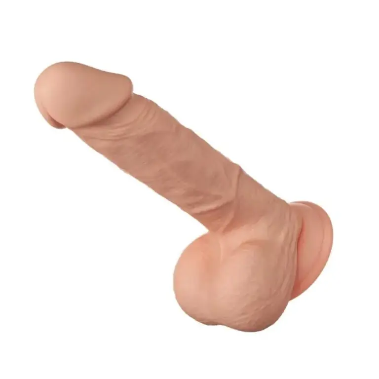 Baile Bahamut | Dildo realista flexible de 15,5 cm insertables con ventosa
