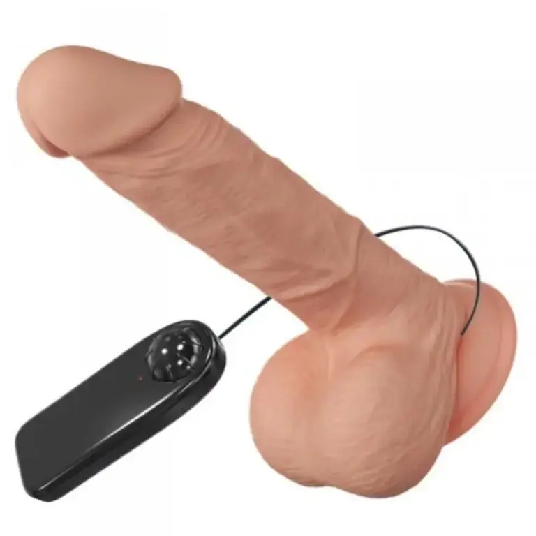 BAILE - Beautiful Encounter Dildo Vibrador Natural 21.8 cm