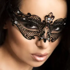 CHILIROSE - CR 3755 Black Mask Premium Elegancia