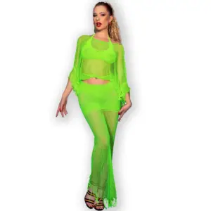 CHILIROSE - Lencería Sexy Verde Premium S/M