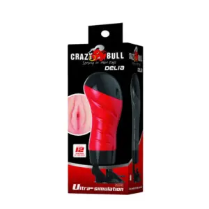 CRAZY BULL - Masturbador Original con Voz y 12 Modos