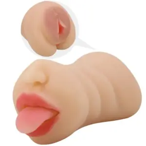 CRAZY BULL - Masturbador Vagina Dual Entry Premium