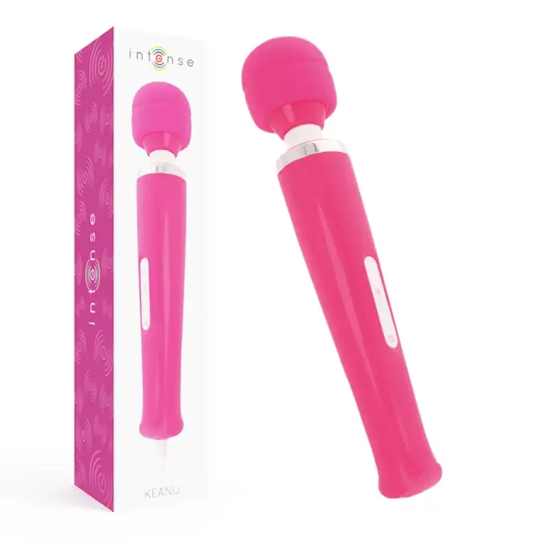 INTENSE - Keanu Wand Pink Massager: potencia y placer auténtico