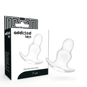 Addicted Toys Small Anal Dilator 7 cm Transparente para Principiantes