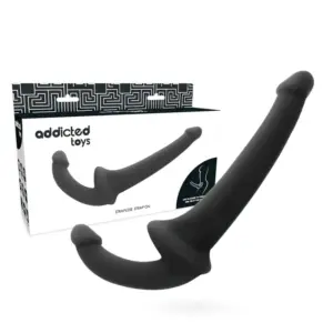 Addicted Toys Dildo RNA S Black sin arnés para estimulación intensa