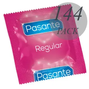 PASANTE - Condones Regular Range 144 unidades para protección segura