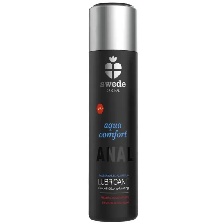 Swede Aqua Comfort Anal Lubricante íntimo base agua 120 ml