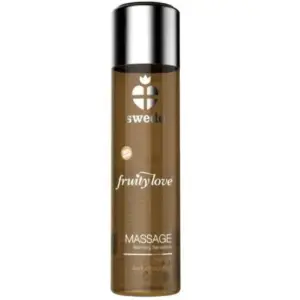 Aceite de masaje sensual Swede Fruity Love sabor chocolate 60 ml