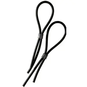 ElectraStim Rubber Adj. Cock and Scrotal Loops para electroestimulación íntima