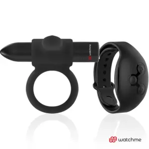 BLACK&SILVER - Cameron Remote Control Cockring para máximo placer