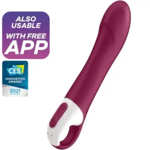 Satisfyer Big Heat Vibrador para Estimulación Profunda y Calor