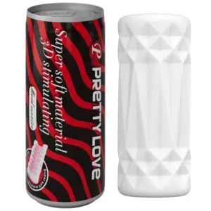 Pretty Love 3D Stimulator Can Model 1: Masturbador discreto y realista