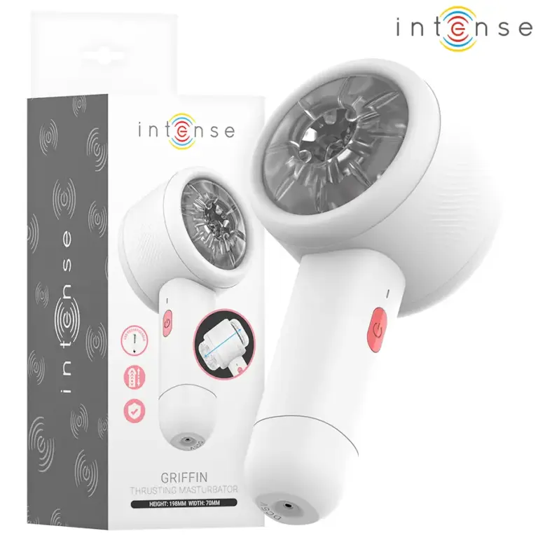 INTENSE - Masturbador masculino con función telescópica avanzada