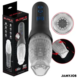 JAMYJOB Blow-R Masturbador con Movimiento y Rotación 360º