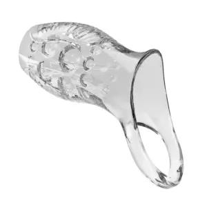 Pretty Love Geraldine funda texturizada transparente para pene