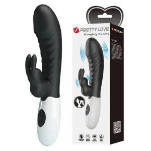 Pretty Love Naughty Bunny 30 Funciones Vibrador Rabbit Negro