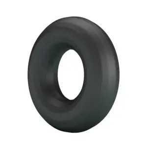 Crazy Bull Urban Super Soft Silicone Cock Ring Black para erecciones más firmes