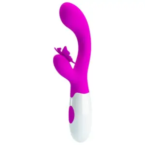 Pretty Love Butterfly Kiss: Vibrador Rabbit 30 funciones en morado