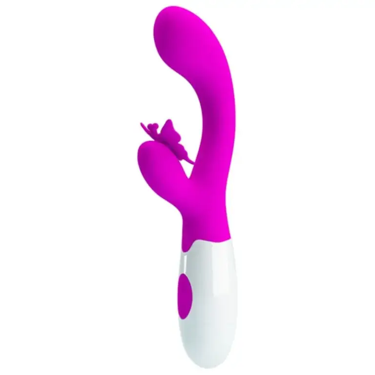 Pretty Love Butterfly Kiss: Vibrador Rabbit 30 funciones en morado