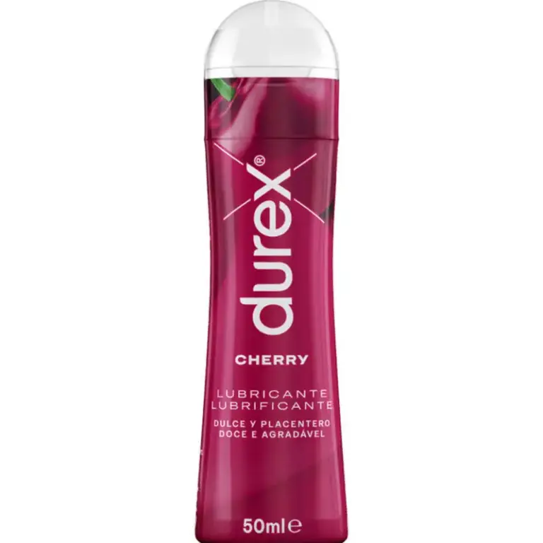 Durex Play Cherry 50 ml - Gel lubricante con sabor a cereza