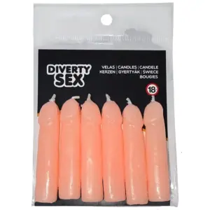 DIABLO PICANTE - Candles Penes Originales para Fiestas Divertidas