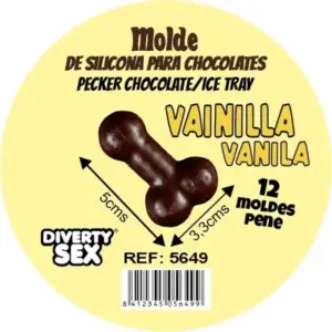 Diablo Picante - Chocolate Mold 12 Silicones para Diversión
