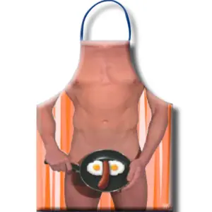DIABLO PICANTE - Delantal Erótico Premium para Hombres