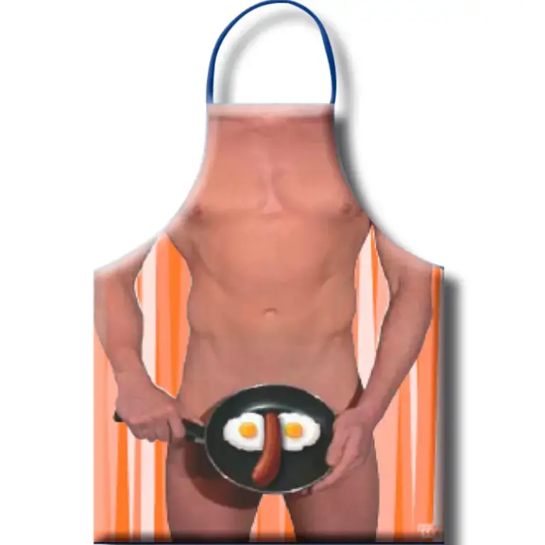 DIABLO PICANTE - Delantal Erótico Premium para Hombres