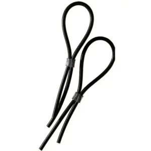 ELECTRASTIM - RUBBER ADJ. COCK AND SCROTAL LOOPS Premium para Placer Extremo