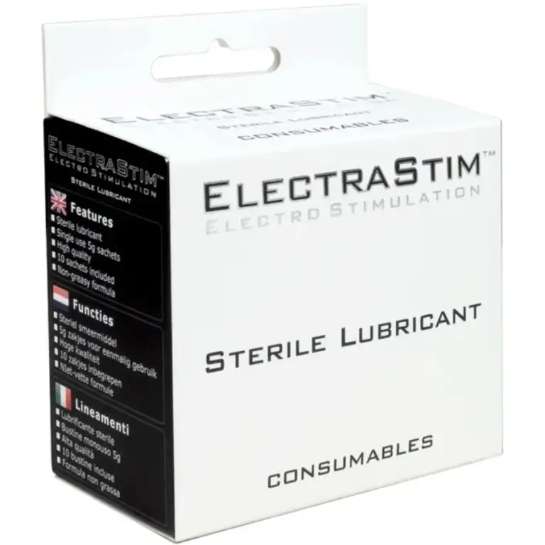 ELECTRASTIM - Lubricante Estéril Premium para Electroestimulación