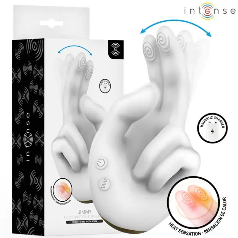 INTENSE - JIMMY Multifuncional Estimulador Premium con Vibración y Calor