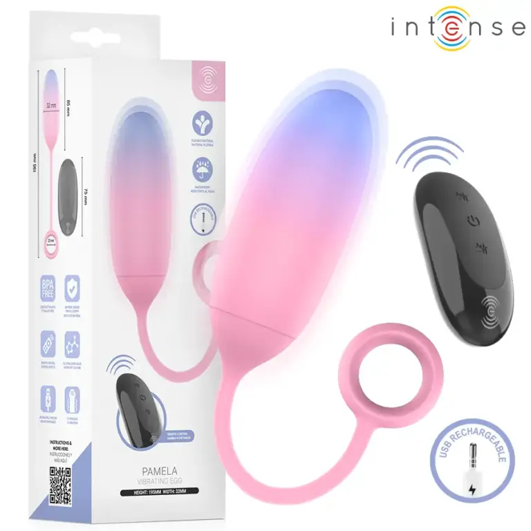 Intense Pamela | Vibrador de punto G con 10 modos