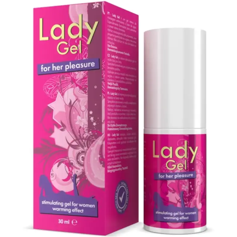 Intimateline | Lady gel cosmético con efecto calor, 30 ml