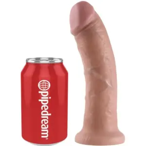 KING COCK - 8 Dildo Flesh 20.3 cm Realista y Seguro para Ti