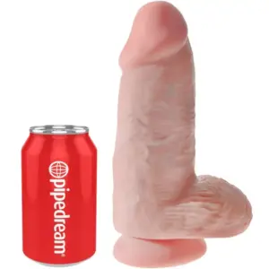 KING COCK - Realistic Penis Chubby 23 cm, realismo y potencia