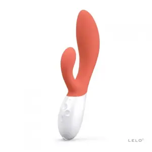 LELO - INA 3 Vibrador Rabbit Coral Premium con 10 Modos