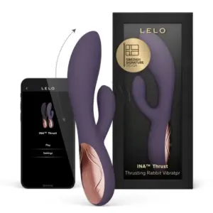 LELO - INA THRUST Vibrador Rabbit Premium con Tecnología Avanzada