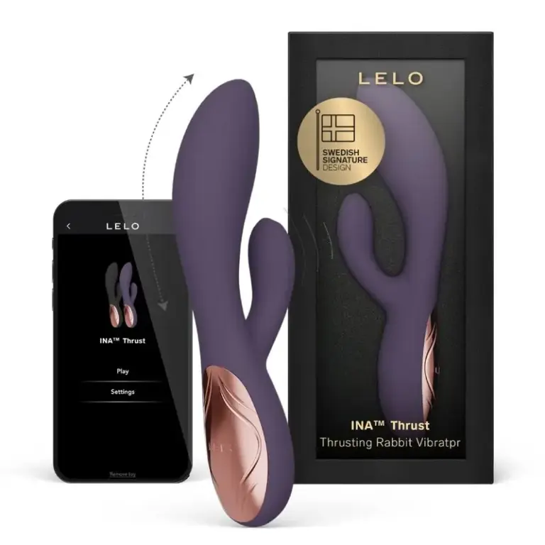LELO - INA THRUST Vibrador Rabbit Premium con Tecnología Avanzada