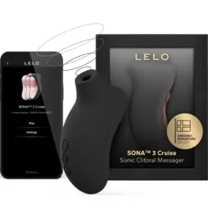 LELO - SONA 3 Cruise Masajeador Clitorial Premium Negro