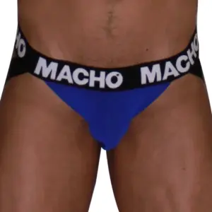 MACHO - MX28AZ Blue Jock Grille Premium para Hombre