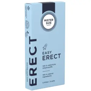 MISTER SIZE - Easy Erect 5 Pills para Placer Intenso