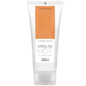MIXGLISS - Lubricante Efecto Calor Canela 70ml Original