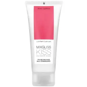MIXGLISS - Lubricante Agua Sabor Fresa 70ml Premium