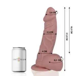MR INTENSE - Dildo realista 21.8 cm con ventosa fuerte