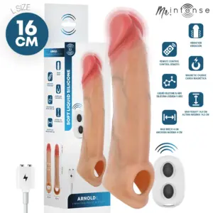 MR INTENSE - Vibrador Realista Control Remoto Premium 16 cm