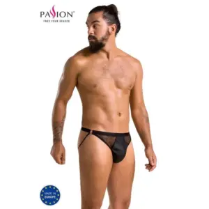 PASSION - Slip Open Luke Black S/M | Lencería Premium para Innovar