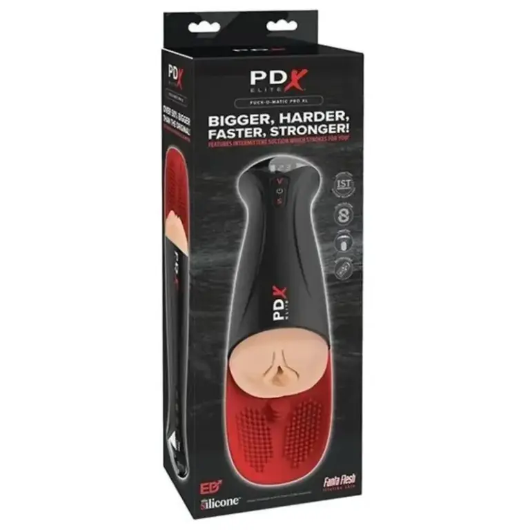 PDX ELITE Fuck-O-Matic Pro XL Masturbador Automático 42 cm